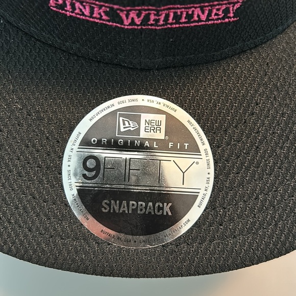 Barstool Sports Pink Whitney New Amsterdam Vodka Black and Pink hat. SnapBack OS - Picture 6 of 10